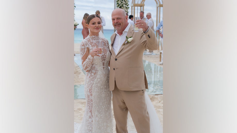 Rick Harrison and his wife, Agripina 