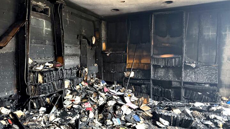 Holocaust-surviving Torah spared in suspected arson attack on Mississippi's largest synagogue 