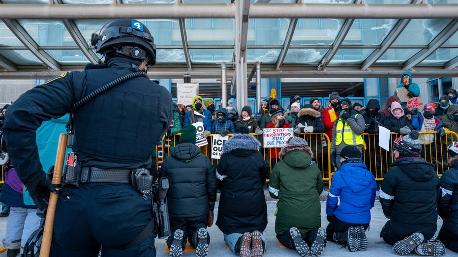 CLERGY & PROTESTERS BUSTED in Airport FREEZE!