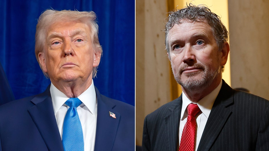 Trump continues lambasting incumbent Republican Thomas Massie as challenger