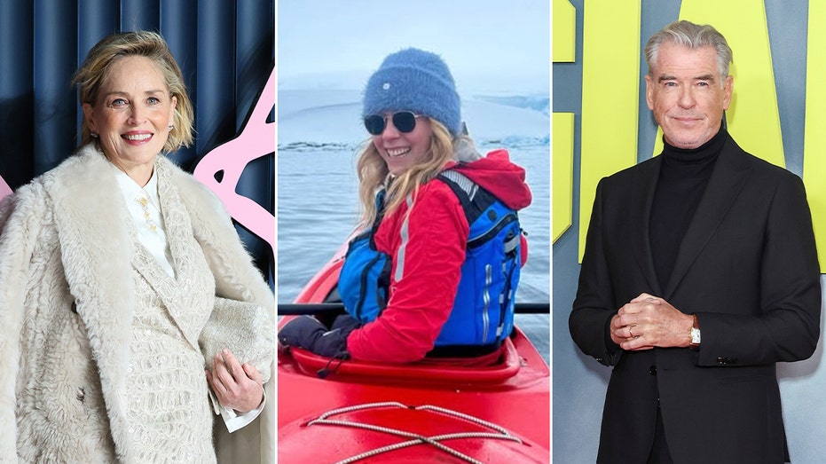 Sharon Stone, Pierce Brosnan cheer on young Midwest woman who’s gone viral for solo row across the Atlantic