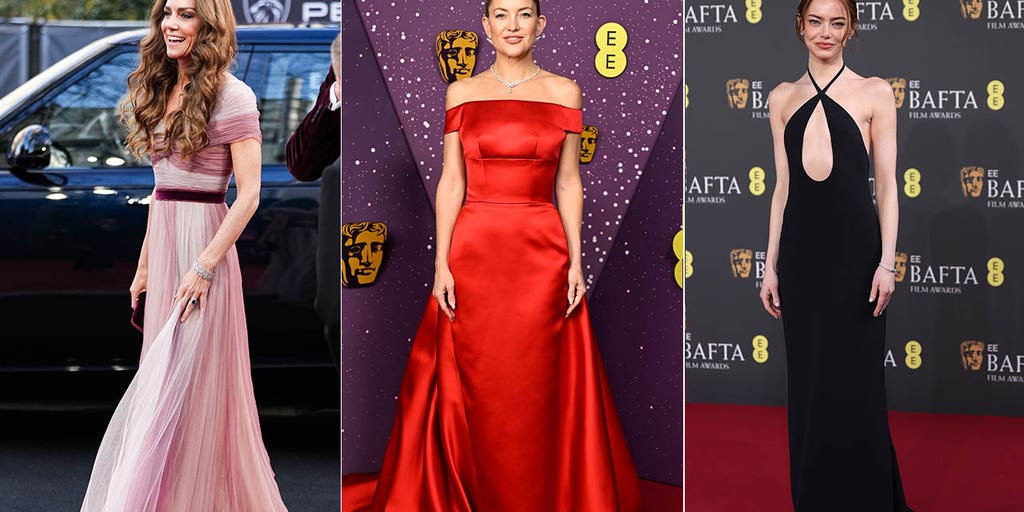 Kate Middleton dazzles alongside Hollywood stars Kate Hudson and Emma Stone  at the 2026 BAFTAs
