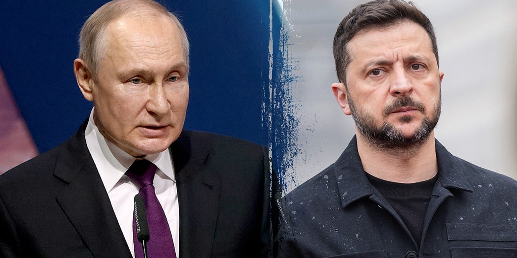 Article image for Trump says 'hatred' between Putin, Zelenskyy blocking Ukraine peace deal