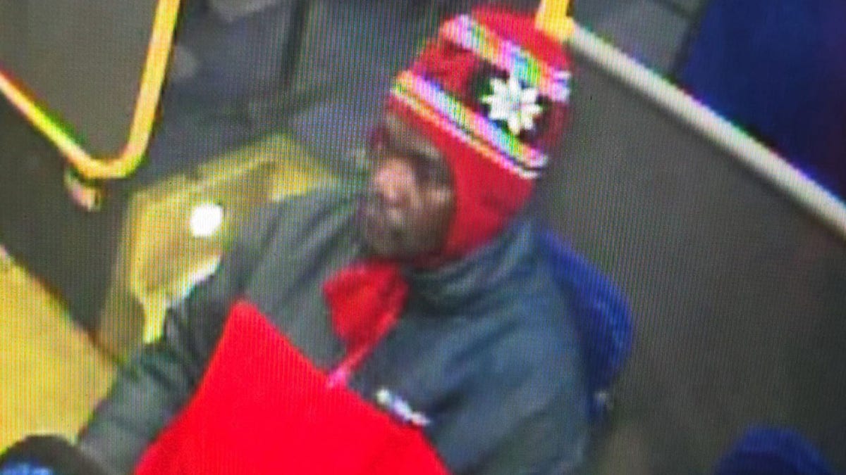 Abdul Jalloh on a bus