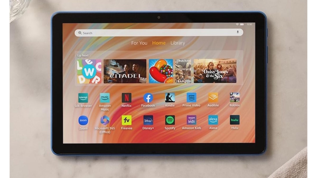 The bright screen and 13 hours of battery life make this tablet an ideal choice for college basketball fans.