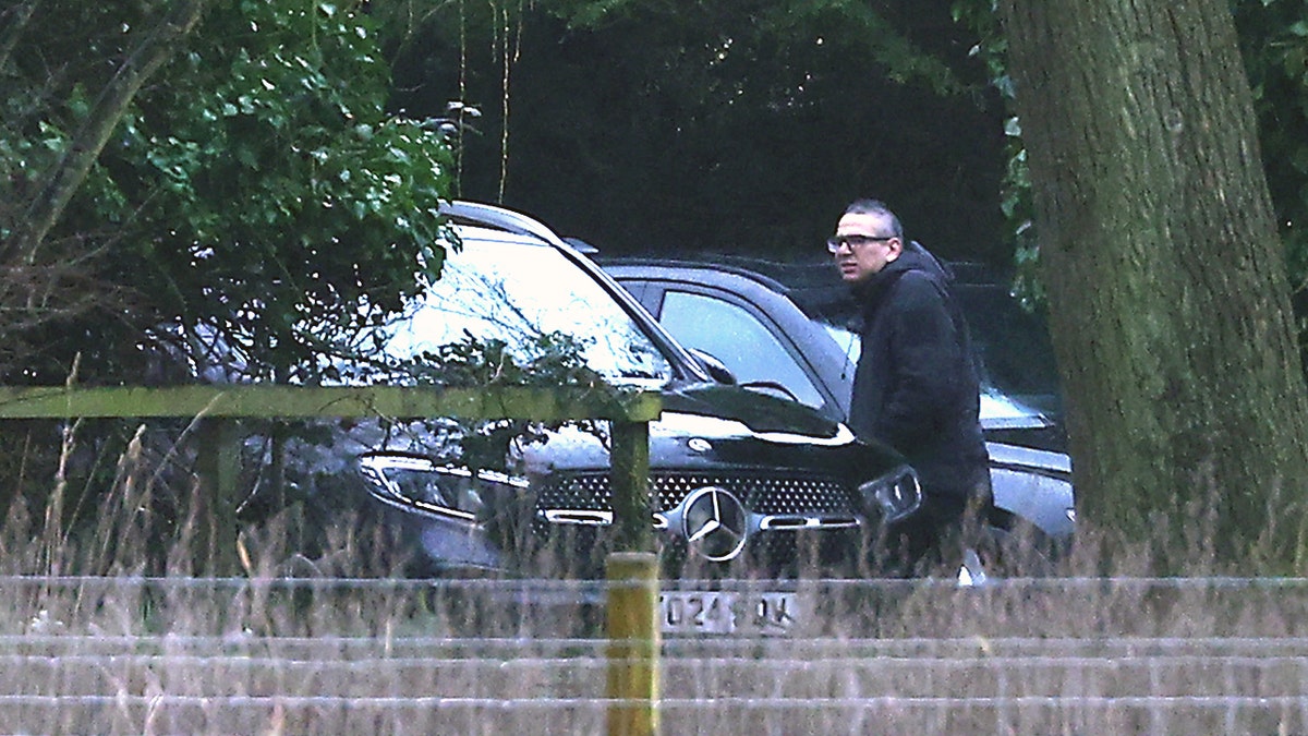 A view of the exterior of a vehicle in Sandringham, Norfolk, as Andrew Mountbatten-Windsor is arrested