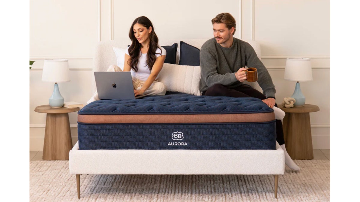 Sleep soundly on this cooling mattress.