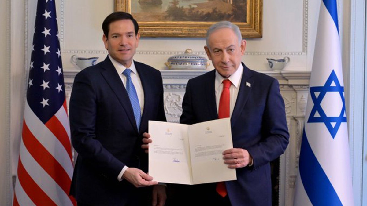Marco Rubio and Benjamin Netanyahu