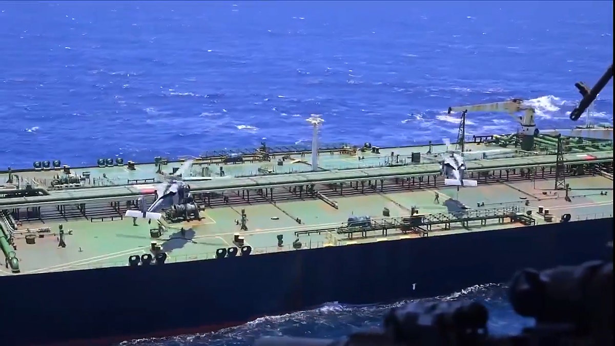 Bertha oil tanker intercepted