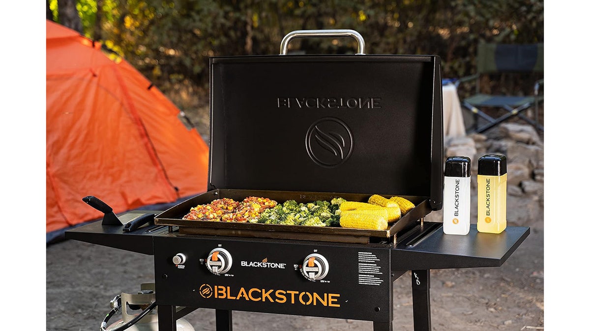 Make entire meals on this original Blackstone.