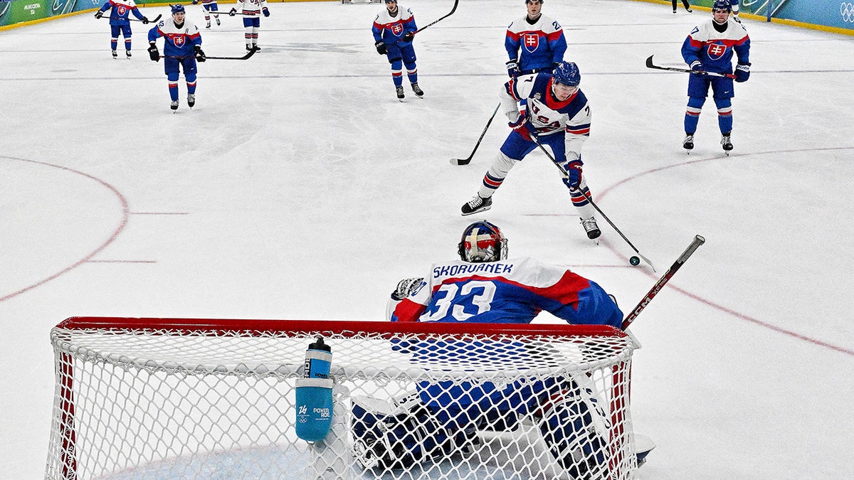 Brady Tkachuk in action