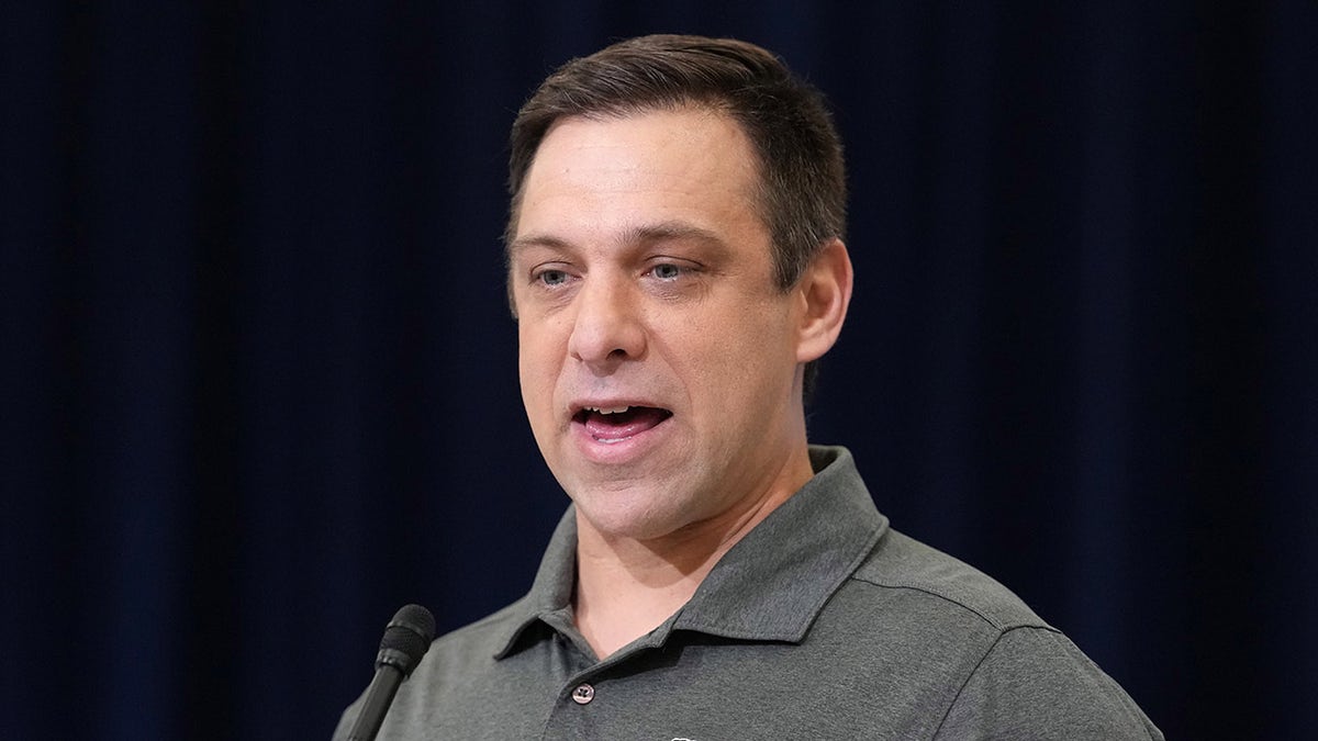 Brett Veach speaks at NFL Scouting Combine