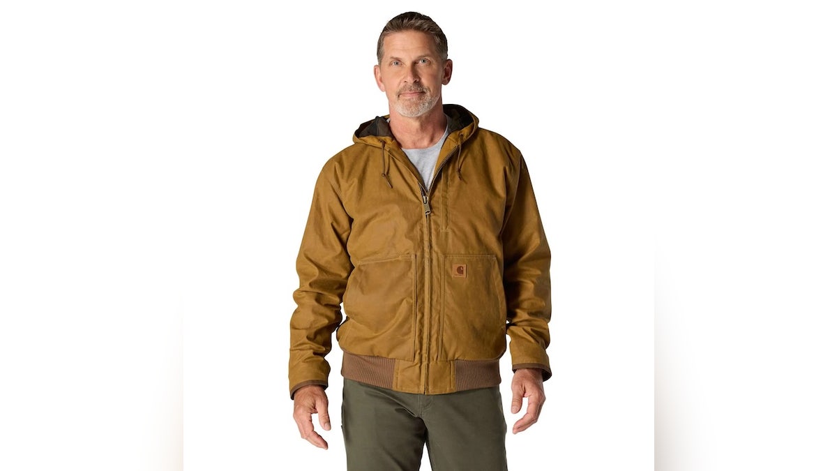 This jacket looks better with every wear.