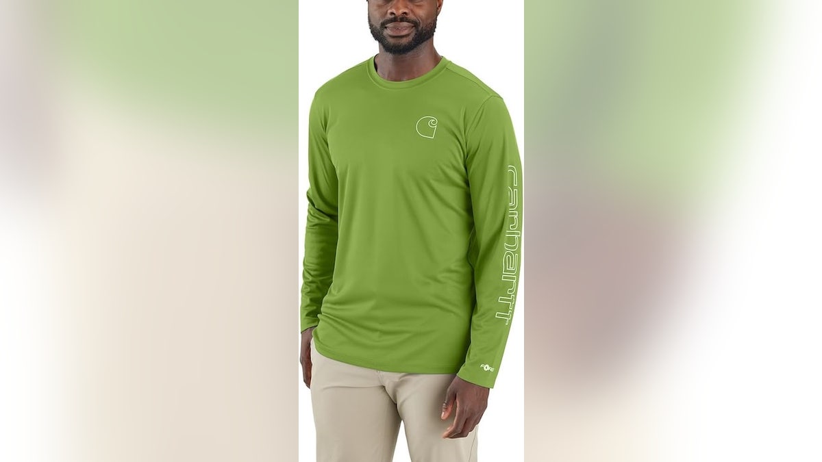 Stay safe from the sun with UV protection shirts from Carhartt.