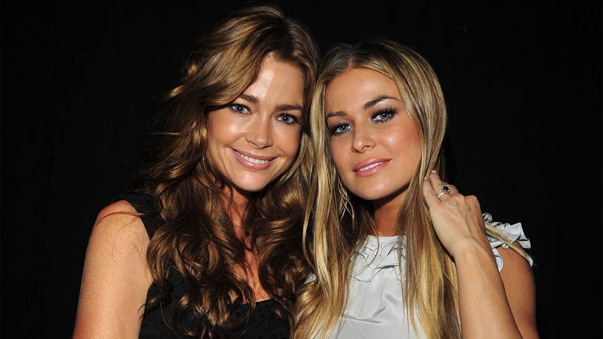 Denise Richards and Carmen Electra in 2010 