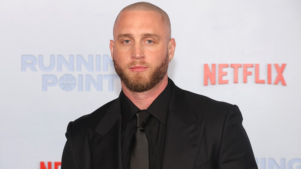 Chet Hanks at the Los Angeles premiere of "Running Point" season 1 in February 2025.