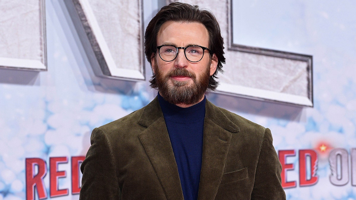 Chris Evans at the Berlin premiere of "Red One" in November 2024.