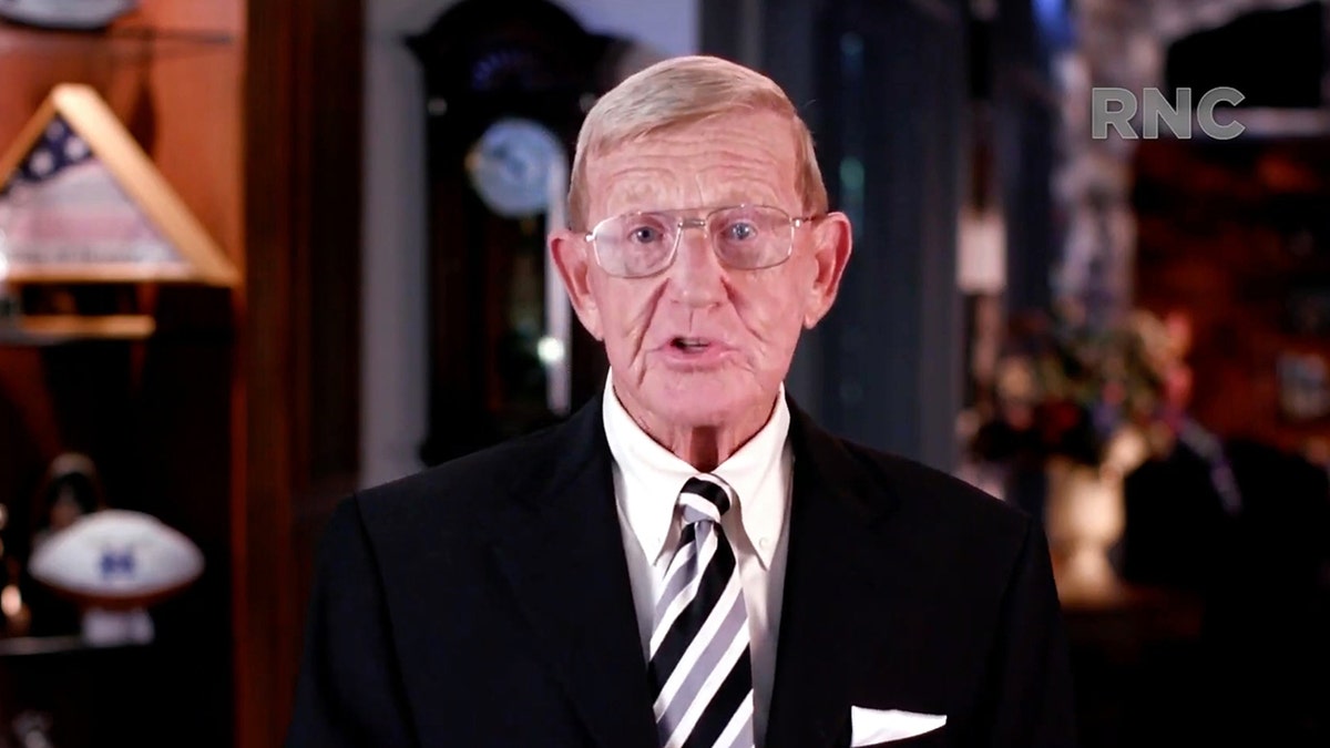 Lou Holtz op de RNC van 2020