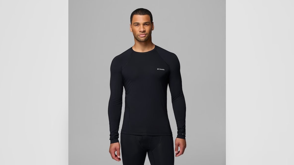 Add warmth and sun protection with this lightweight layer.