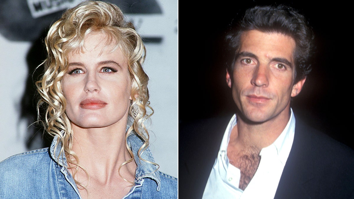 Daryl Hannah side by side JFK Jr