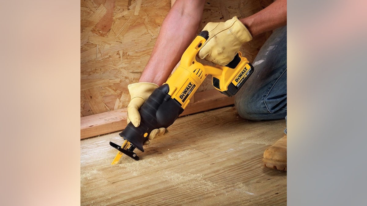 Cut all kinds of materials with a reciprocating saw.