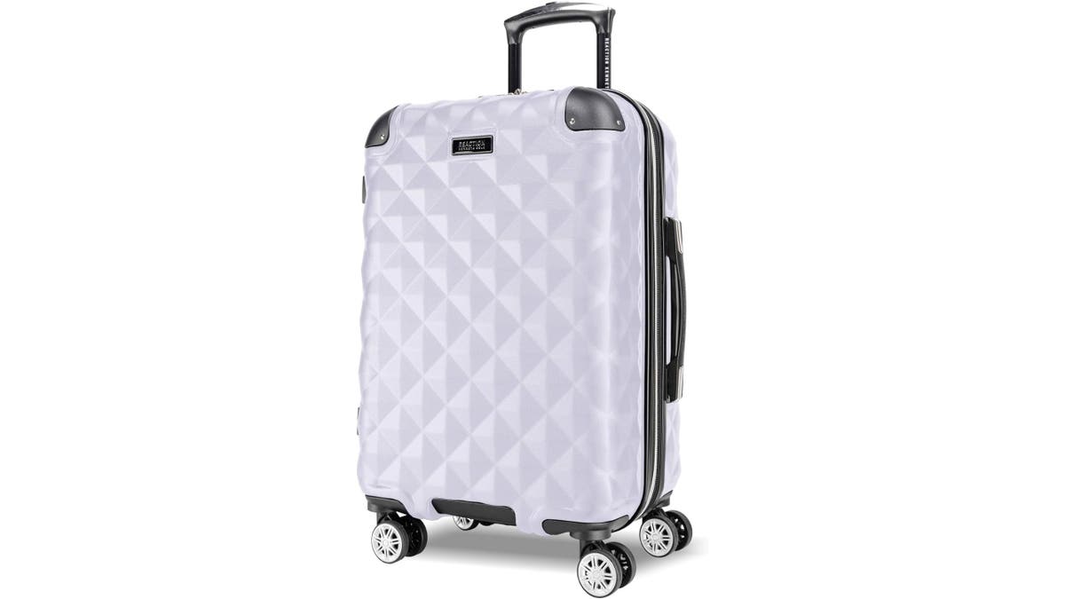 Eight-wheel spinners will keep you rolling smoothly through the airport.