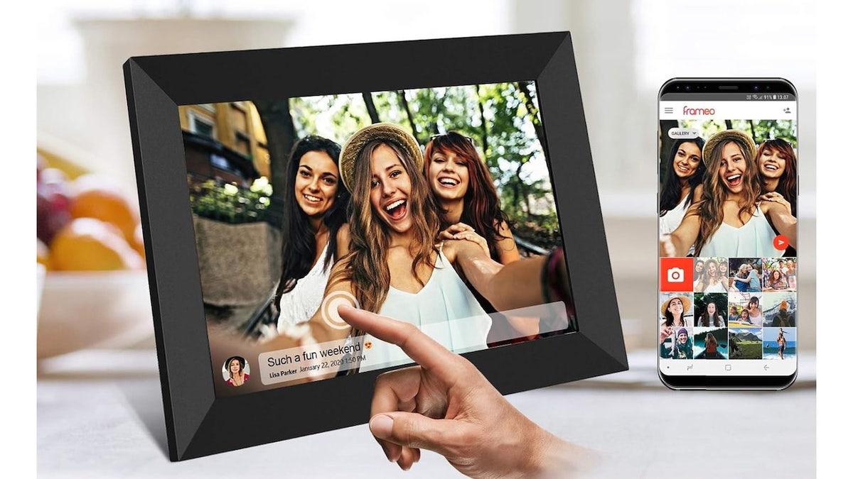 Display memories digitally without a printer.