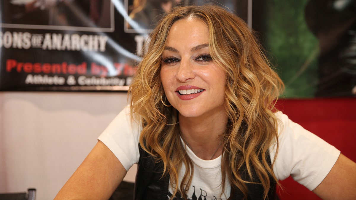 Drea de Matteo smiling