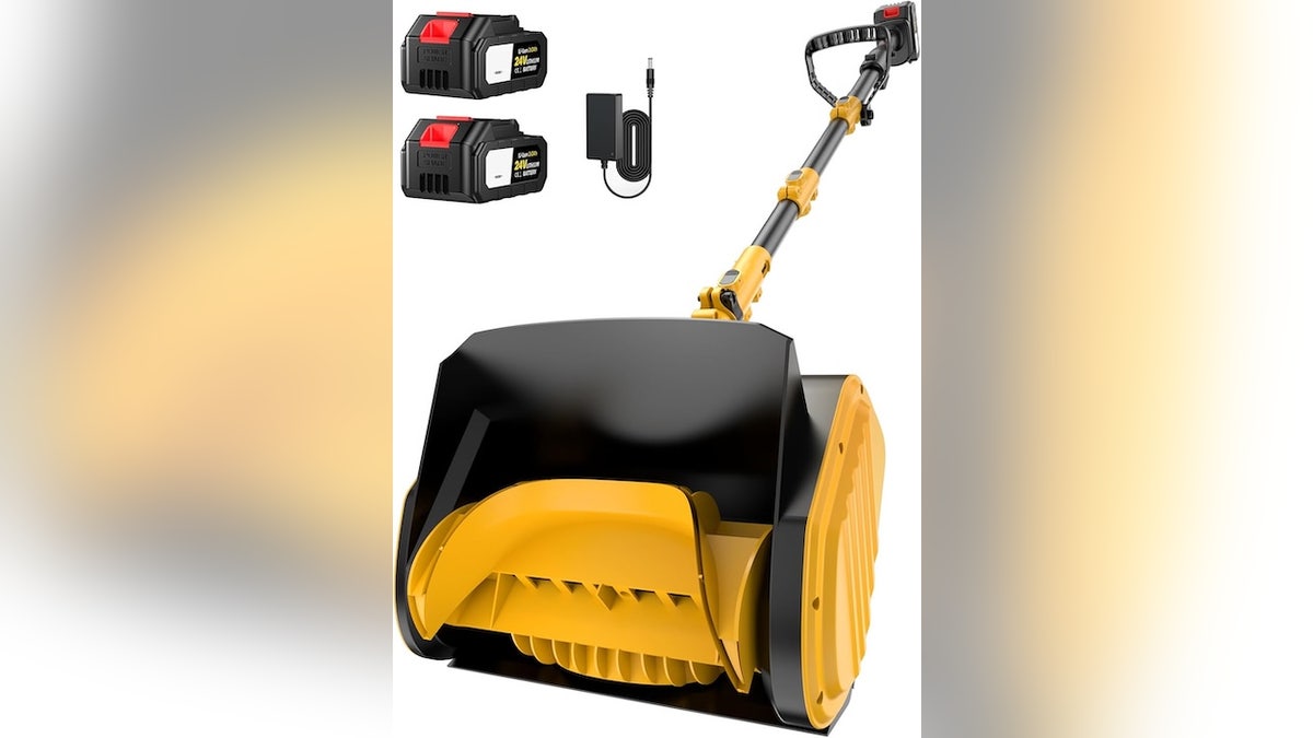 Power through snow quickly without hurting your back.