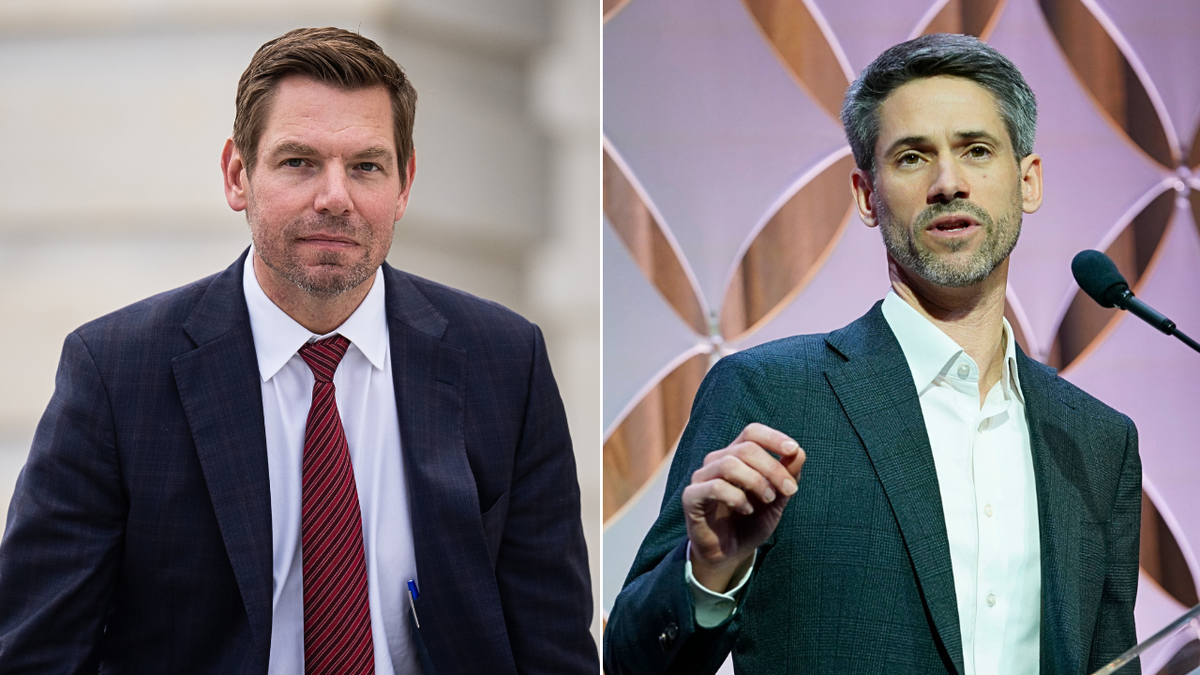 Rep. Eric Swalwell and San Jose Mayor Matt Mahan