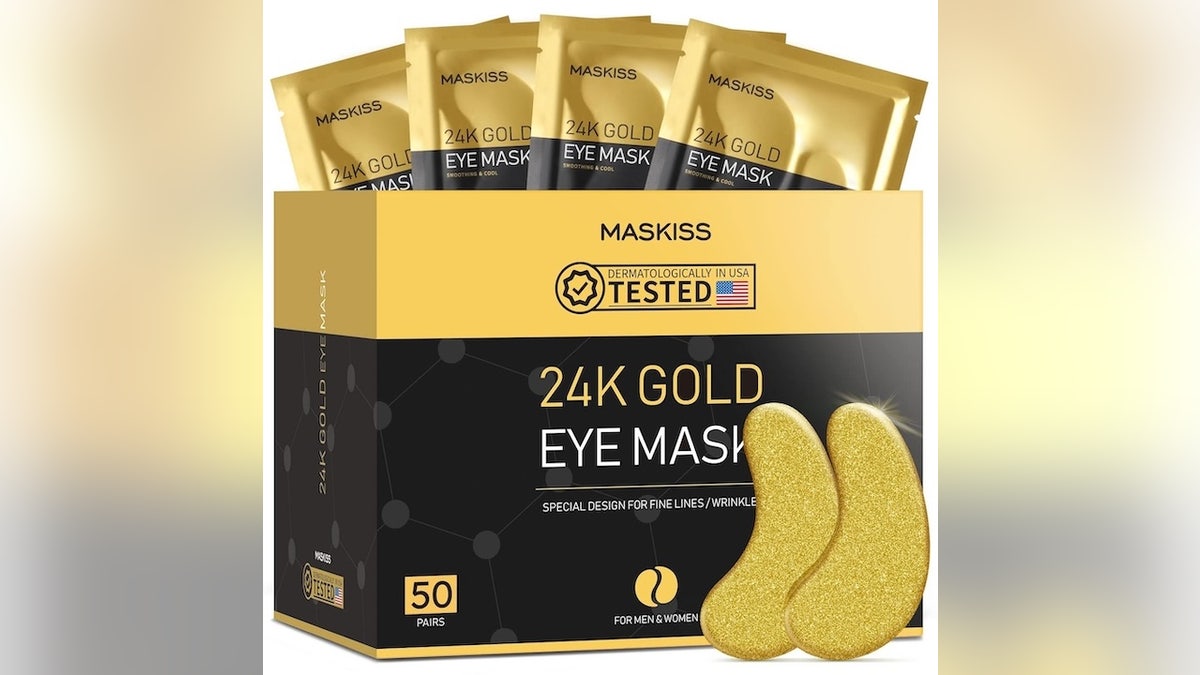 These patches moisturize the under-eye area.