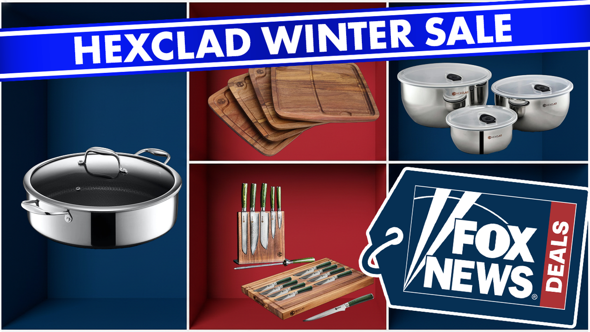 Upgrade your knives, pots, pans and cutting boards during HexClad’s sale.