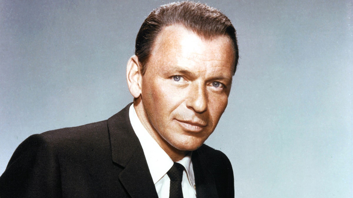 Frank Sinatra in a portrait for the 1962 movie, "The Manchurian Candidate."