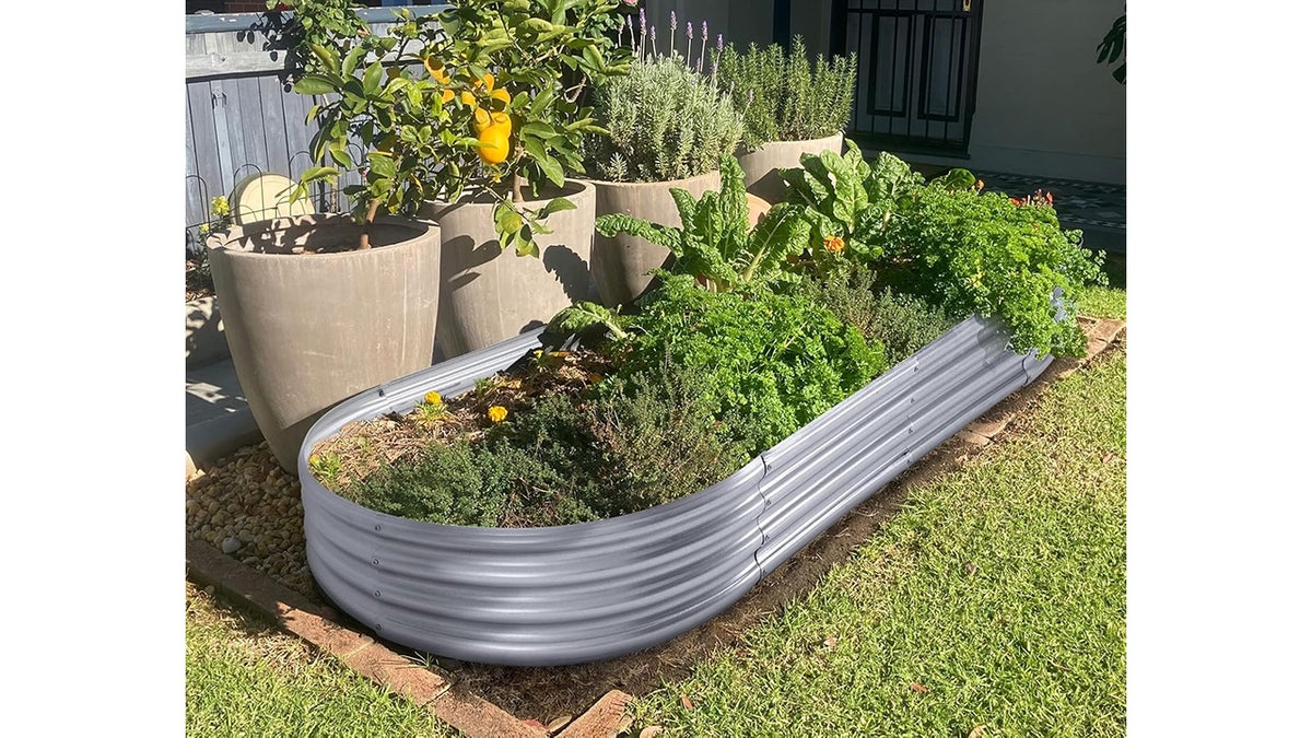 Plant even with difficult soil using this raised garden bed.