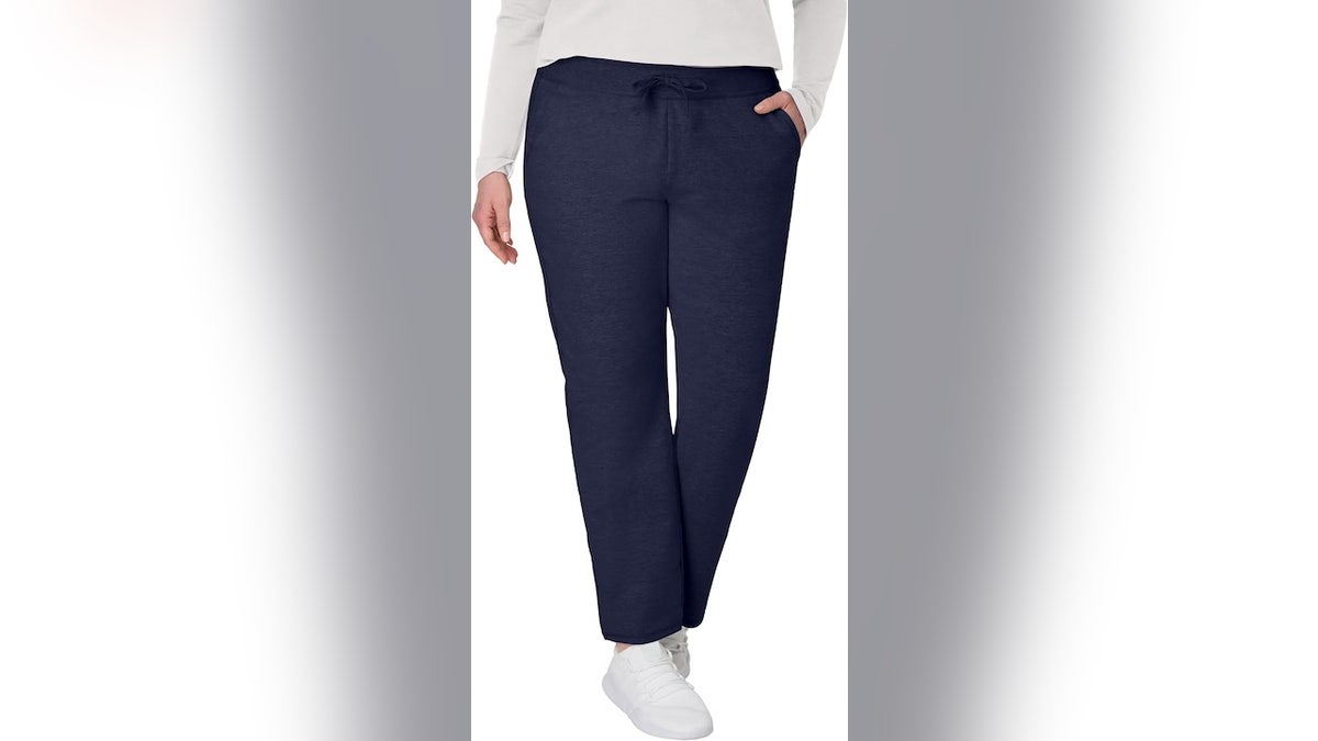 Soft terry pants perfect for mild weather.