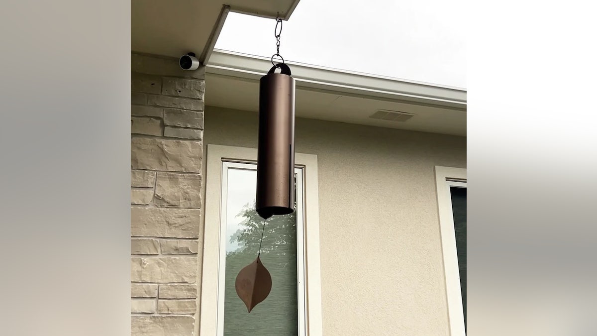 This bell makes a deep, memorable sound.