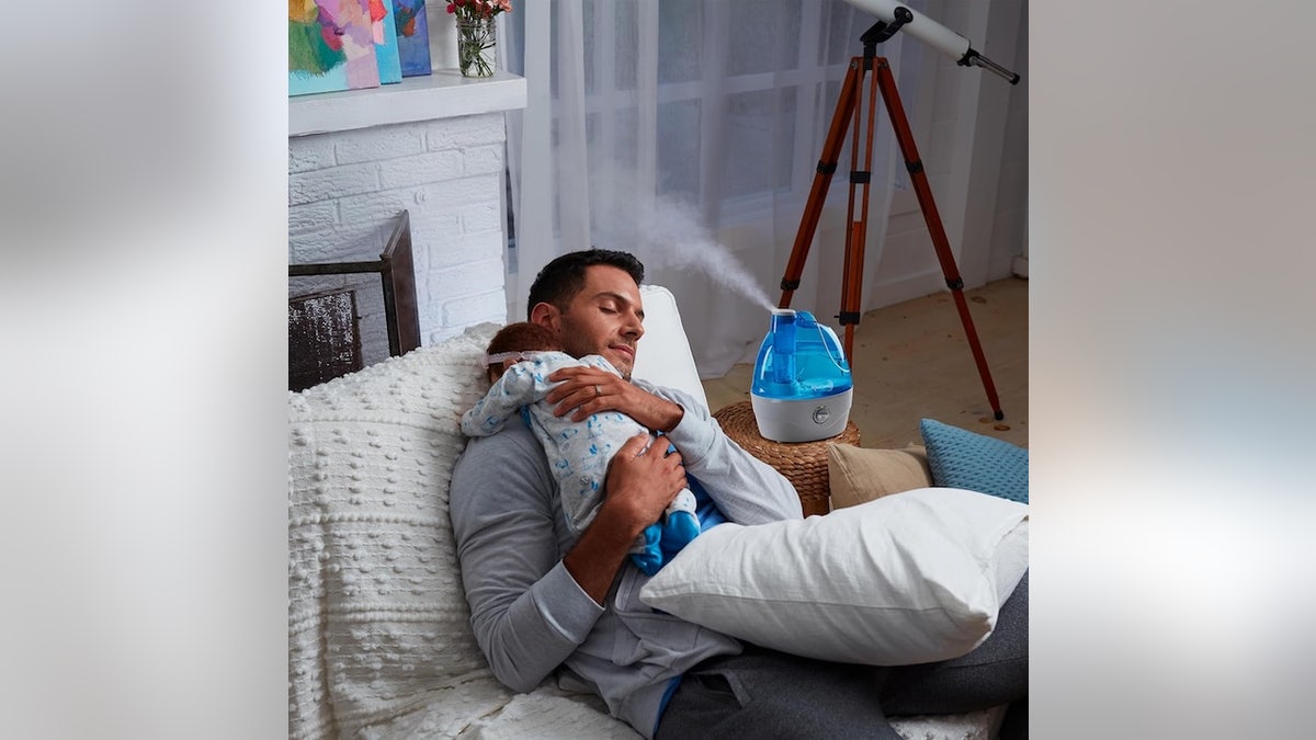 Add moisture back into dry indoor air.