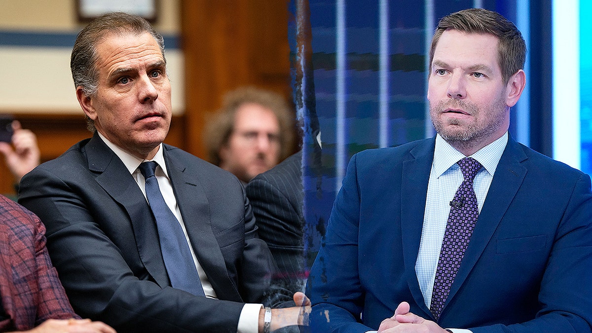 Hunter Biden and Eric Swalwell