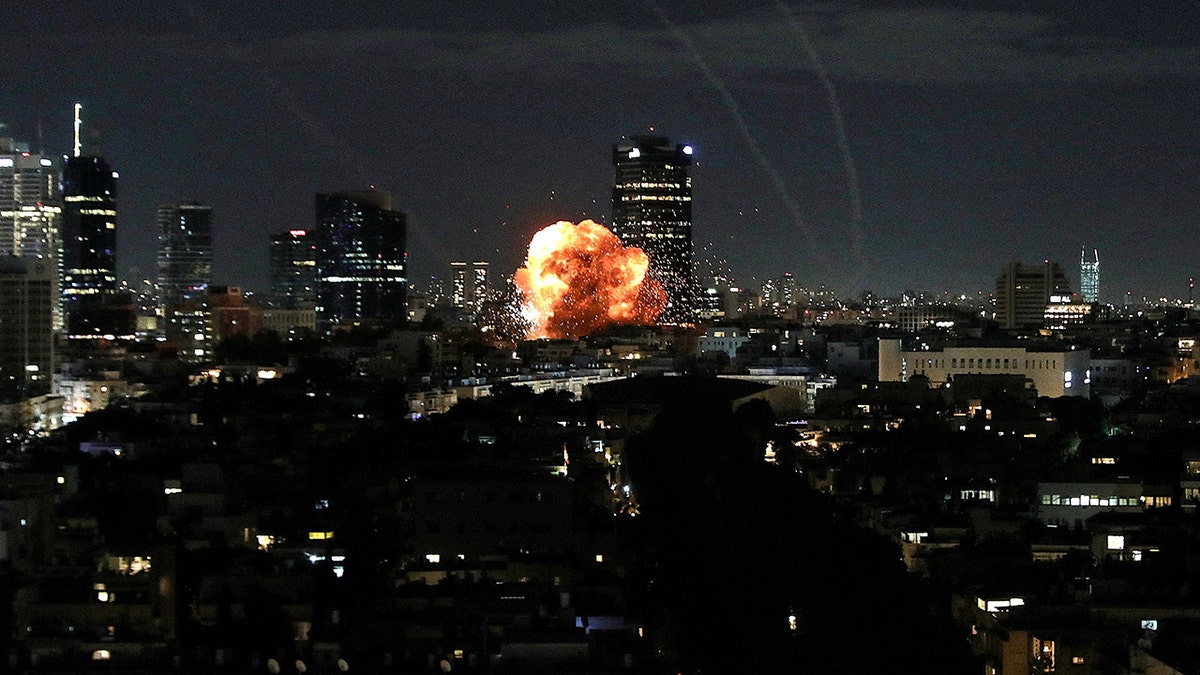 Explosión en Israel por misil iraní