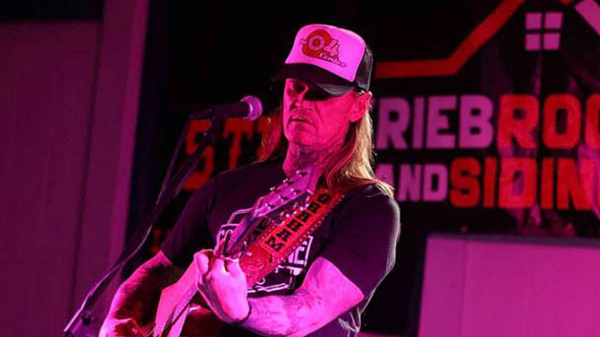 J.D. Graham playing guitar