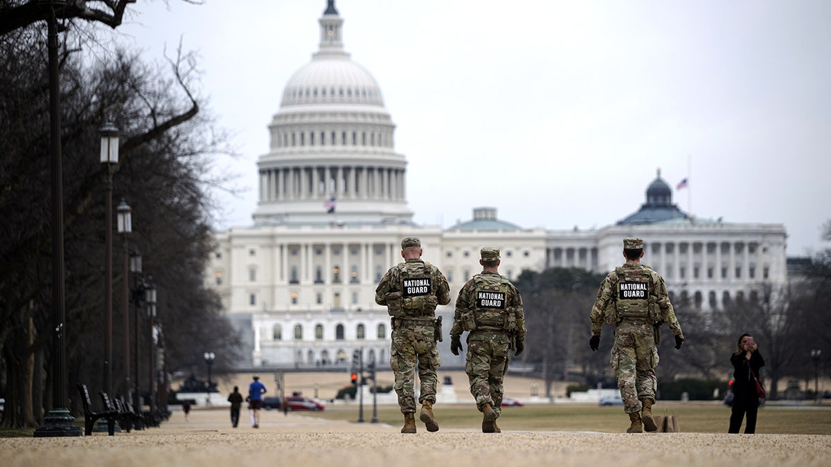 The National Guard in Washington D.C.