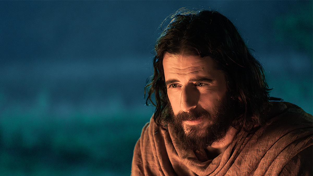 still from season 4 of Jesus in "The Chosen"