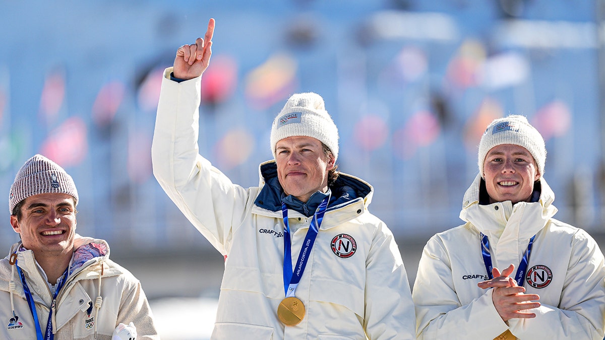 Johannes Klibo con oro