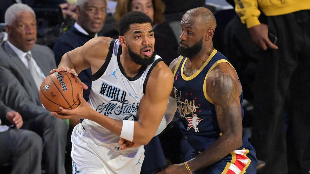 Karl-Anthony Towns on LeBron James