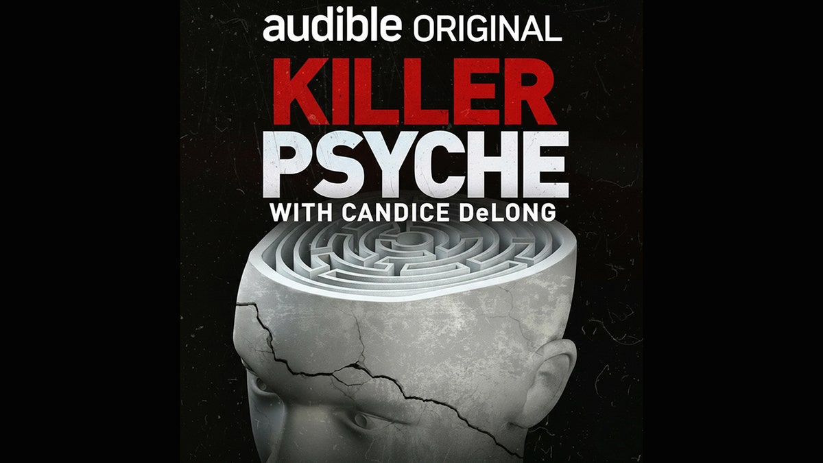 Poster for "Killer Psyche" true crime podcast.