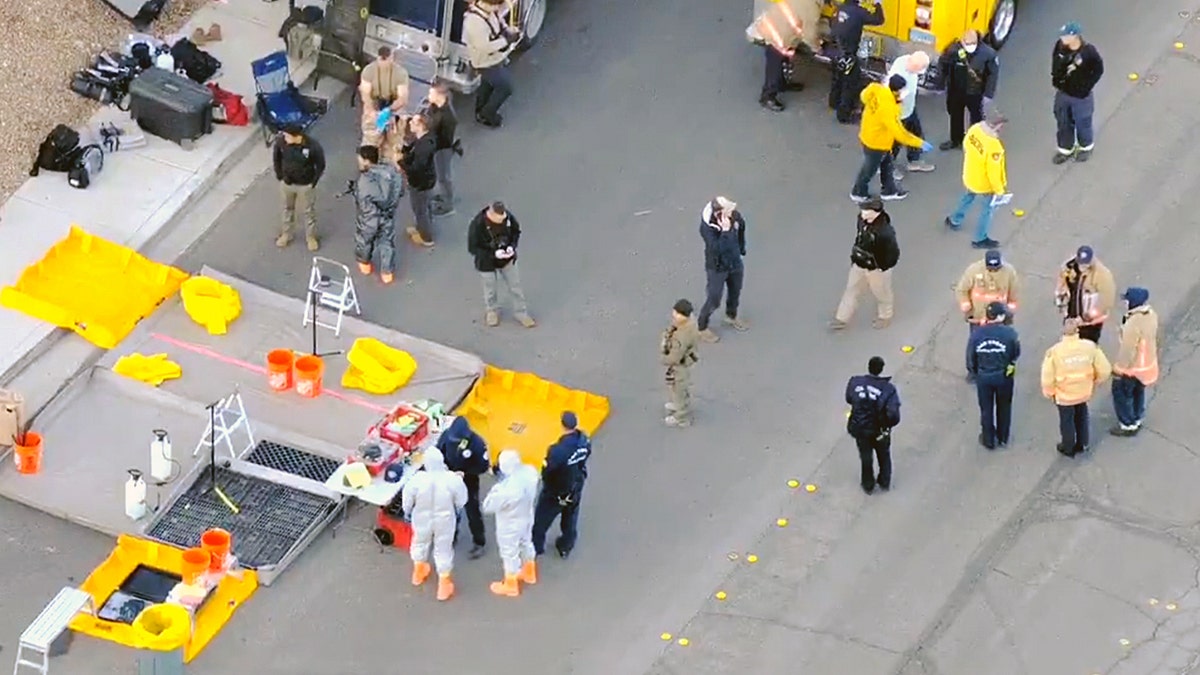 Las Vegas Police Department searches suspected biolab