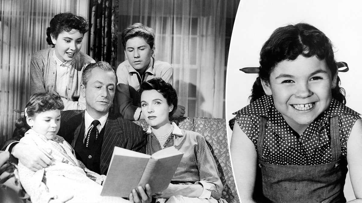 Lauren Chapin on "Father Knows Best"