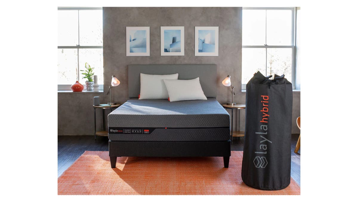 Flip this mattress to change firmness level.