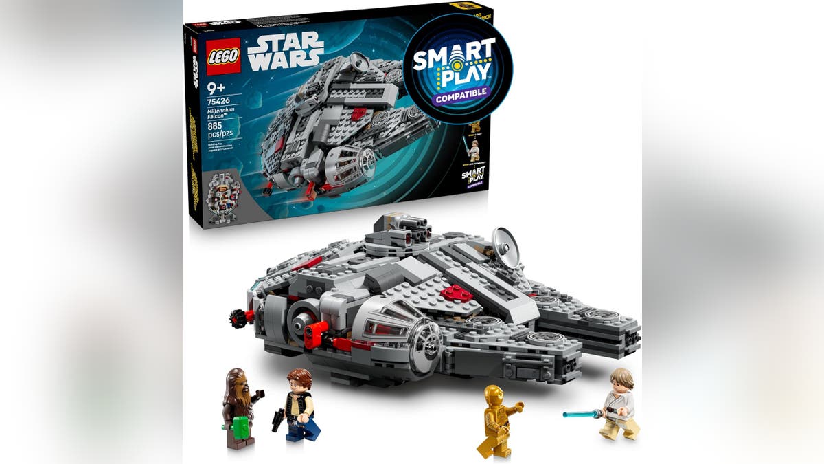 The finished model brings the legendary spacecraft to life.