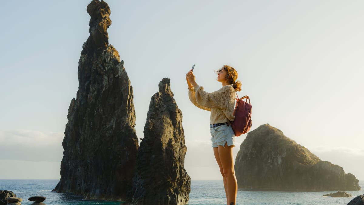 Capturing photos in Madeira